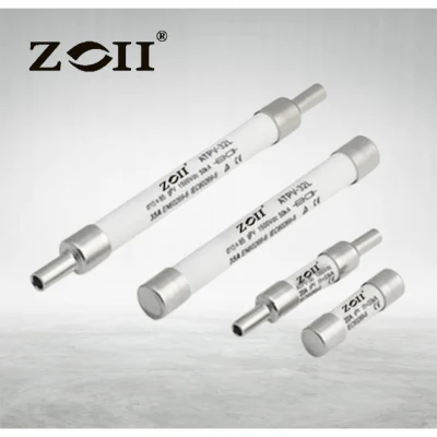 Zoii PV 1500V 20ka DC 퓨즈 10X85