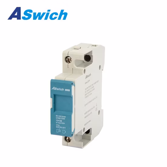 CE DC 1000V 10*38mm 1A, 2A, 3A, 4A, 5A, 6A, 8A, 10A, 12A, 15A, 16A, 20A, 25A, 32A 태양광 PV Sicherung mit Sicherungshalterkasten