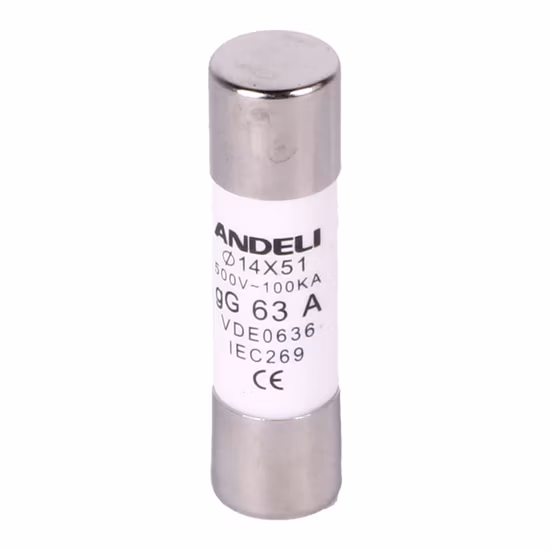 Gg/AC 원통형 퓨즈 63A Andeli